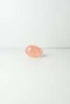 Rose Quartz Yoni Egg, Crystal Gemstone Healing, Kegel Muscle and Pelvic Floor training, Drilled or Undrilled Yoni Egg, 